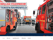 Tablet Screenshot of ff-ottensen.de